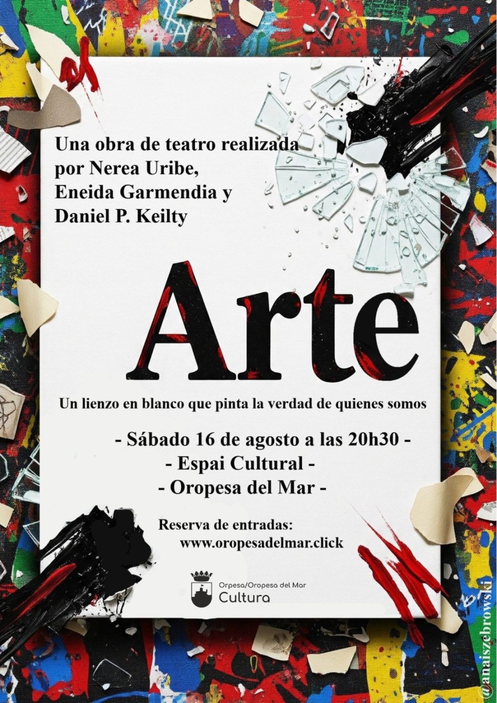 Arte - Un lienzo en blanco que pinta la verdad de quienes somos